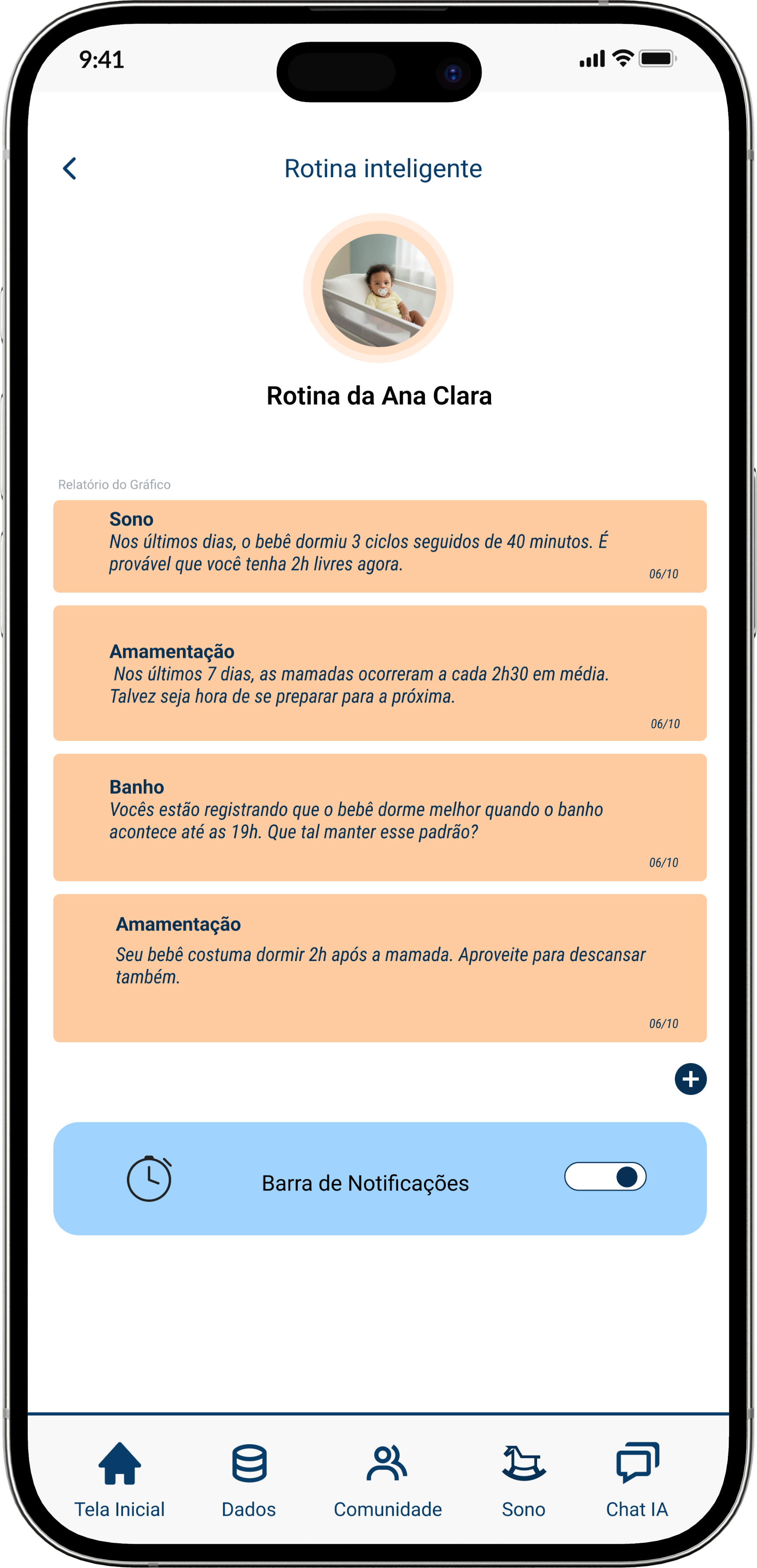 Rotina inteligente