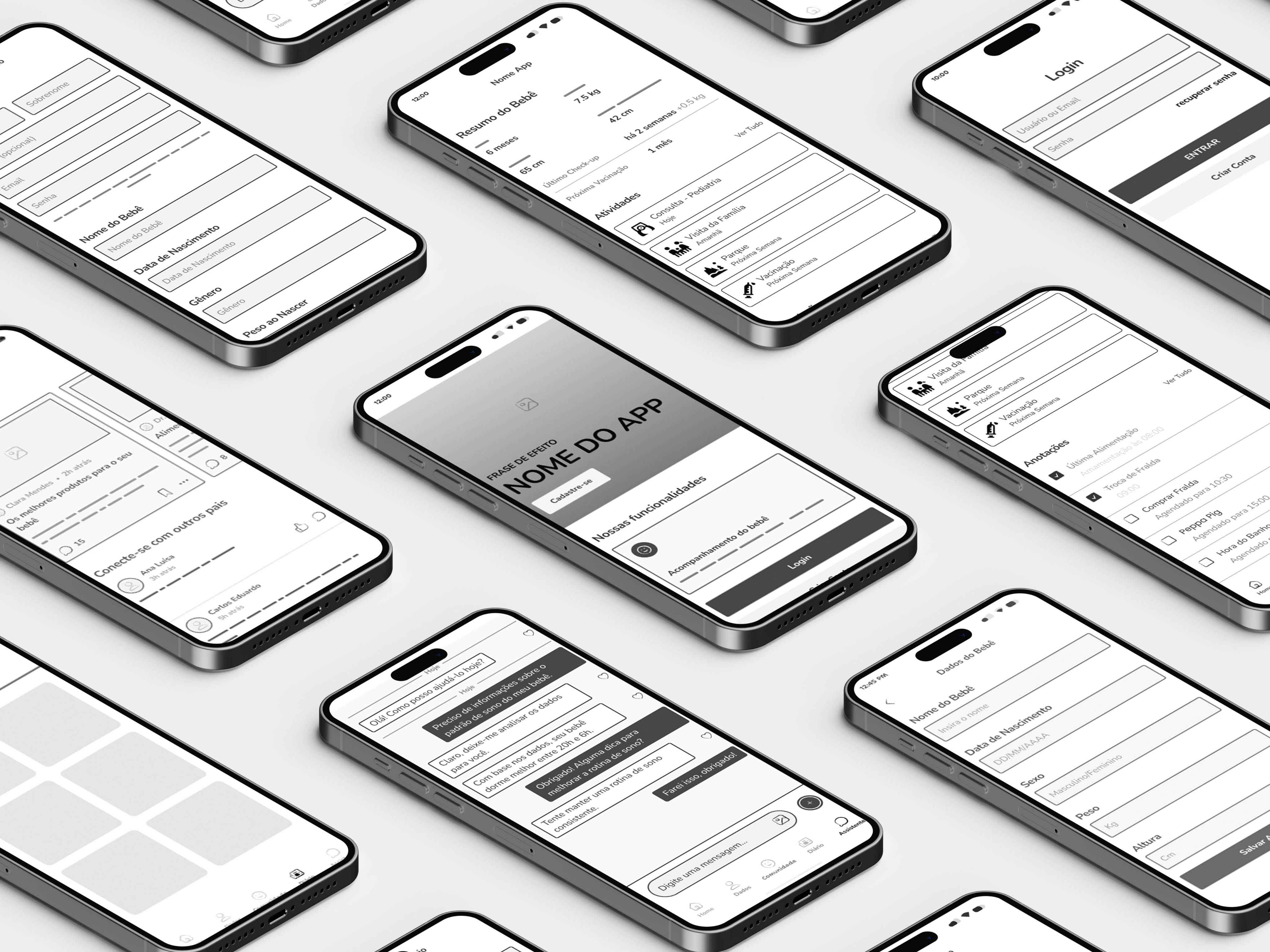 Wireframes Aurora